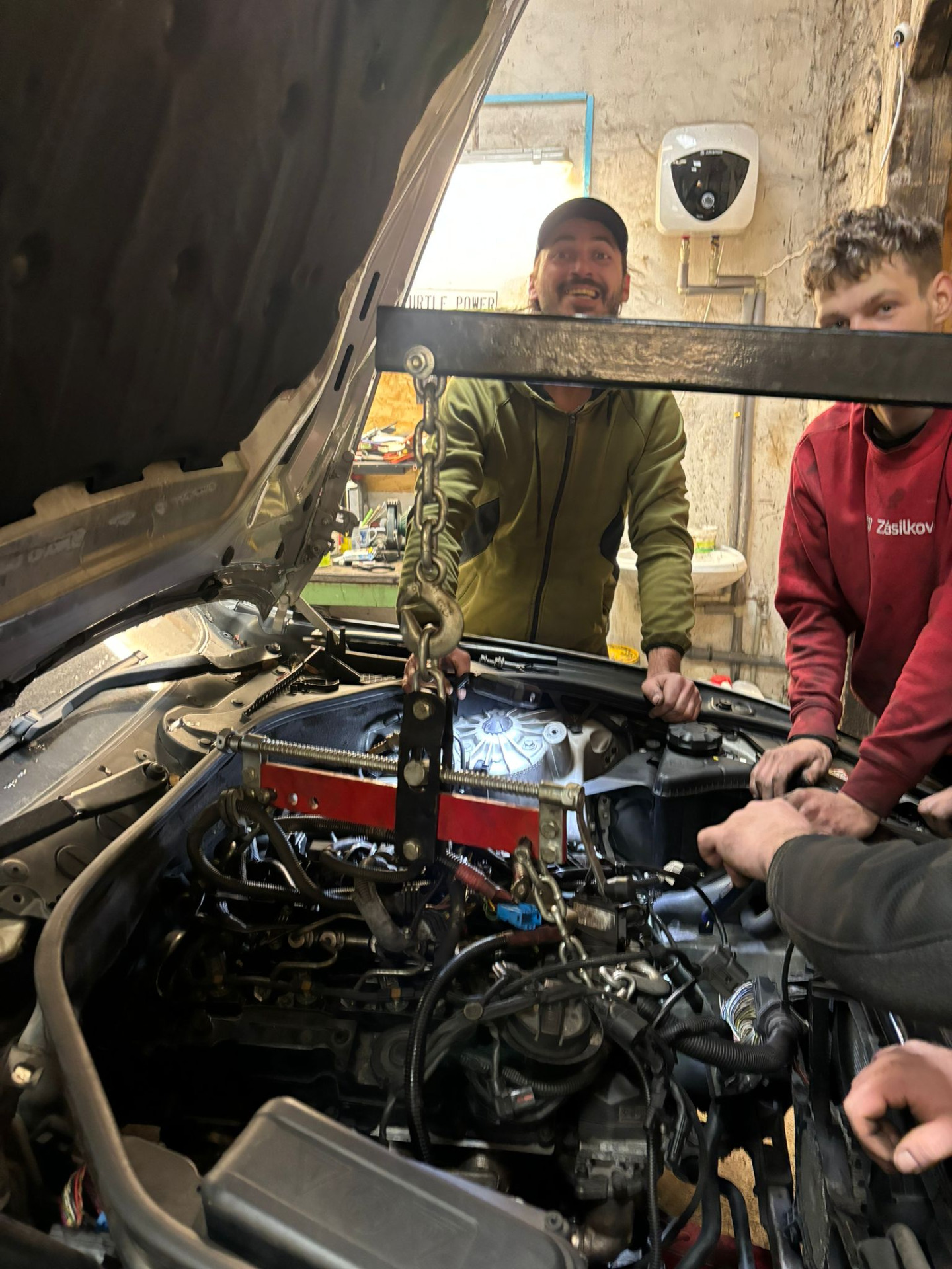 Vkládání motoru BMW